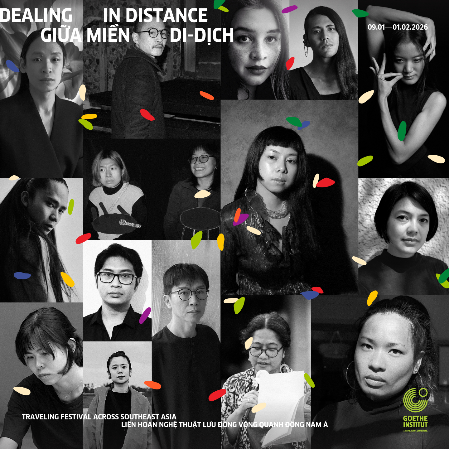 Các nghệ sĩ sẽ góp mặt trong Liên hoan Nghệ thuật lần này