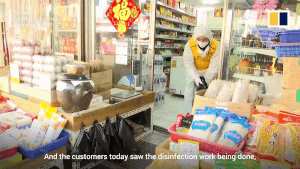 Đề phòng dịch nCoV, Hàn Quốc khử trùng các khu chợ người Hoa