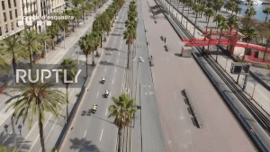 Phong tỏa vì dịch COVID-19, Barcelona 'như bị bỏ hoang'