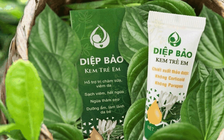Kem Diệp Bảo bôi da trẻ em bị FDA Mỹ thu hồi