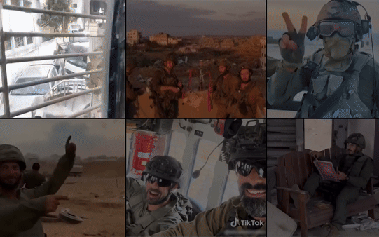 Video của binh sĩ Israel tiết lộ điều gì: Cổ vũ sự hủy diệt và chế nhạo người dân Gaza