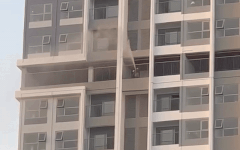 Happy One Central xả bụi ra môi trường?