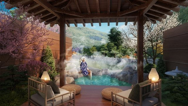 Sun Onsen Village - Limited Edition: Bản hòa ca kiến trúc và thiên nhiên
