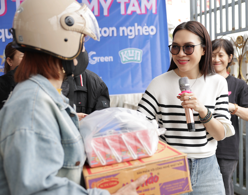 Mỹ Tâm luôn dành tâm huyết cho hoạt động thiện nguyên nhiều năm qua
