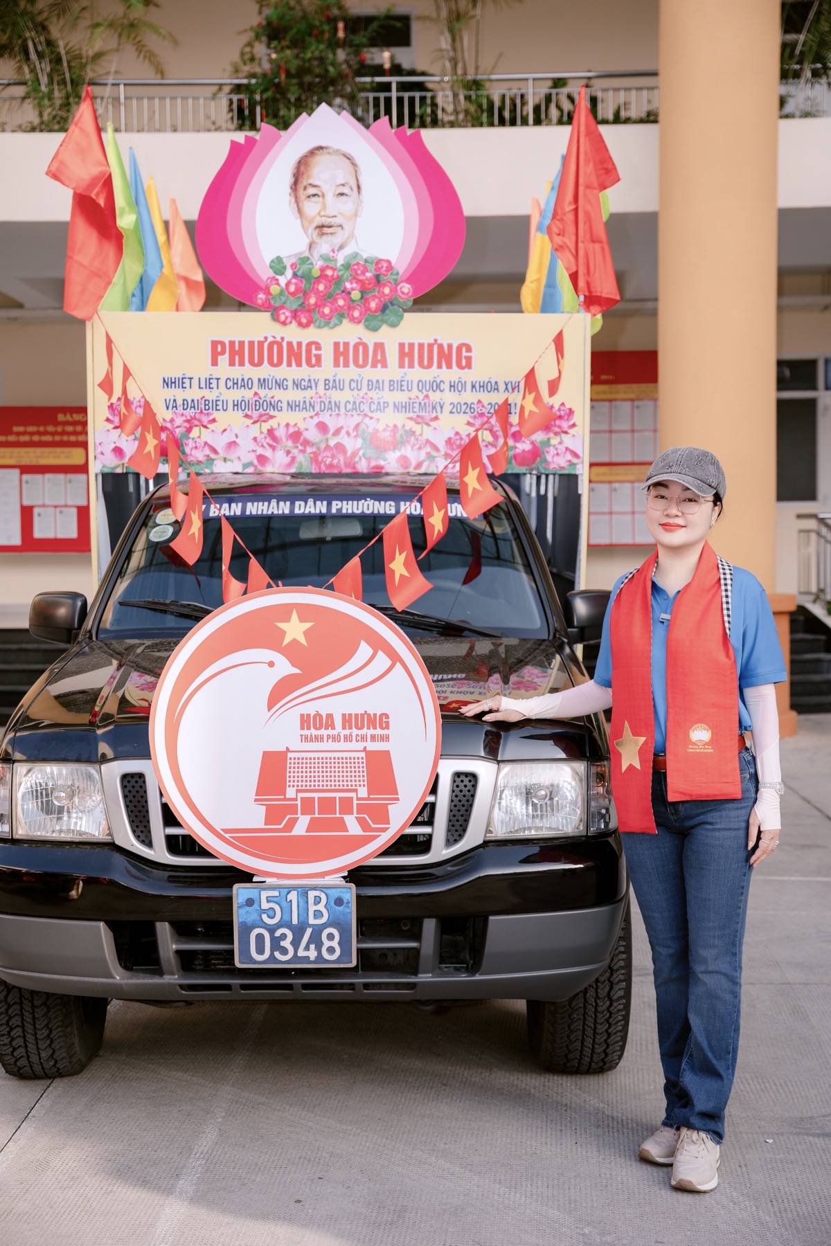 Hoa hậu -Doanh nhân Hoàng Thanh Nga tham gia các hoạt động ý nghĩa