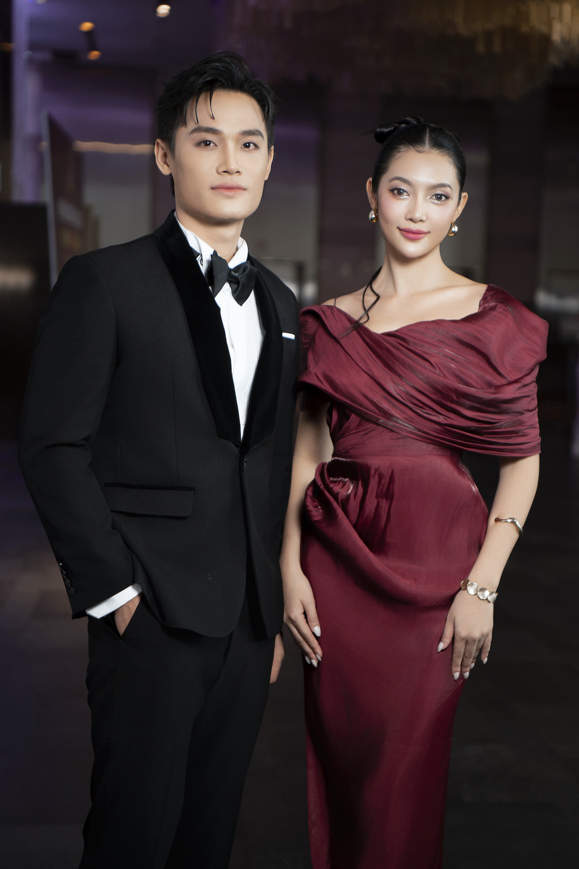 Hoa hậu Thu Uyên và Nam vương Tiến Dũng