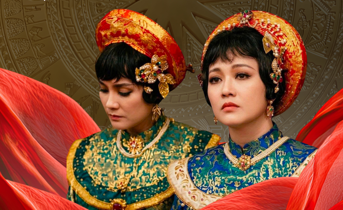 Vở diễn Tiếng trống Mê Linh được phục chế bản màu