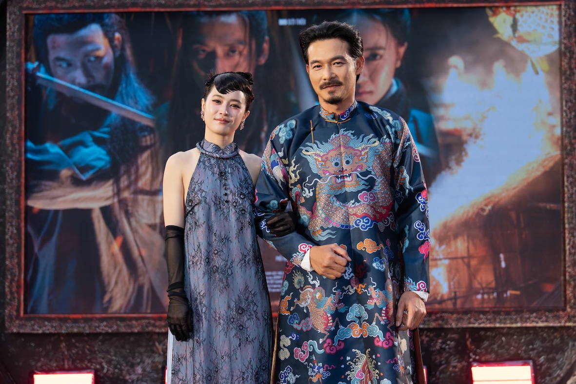 Diễn viên Thiên Tú và Quách Ngọc Ngoan