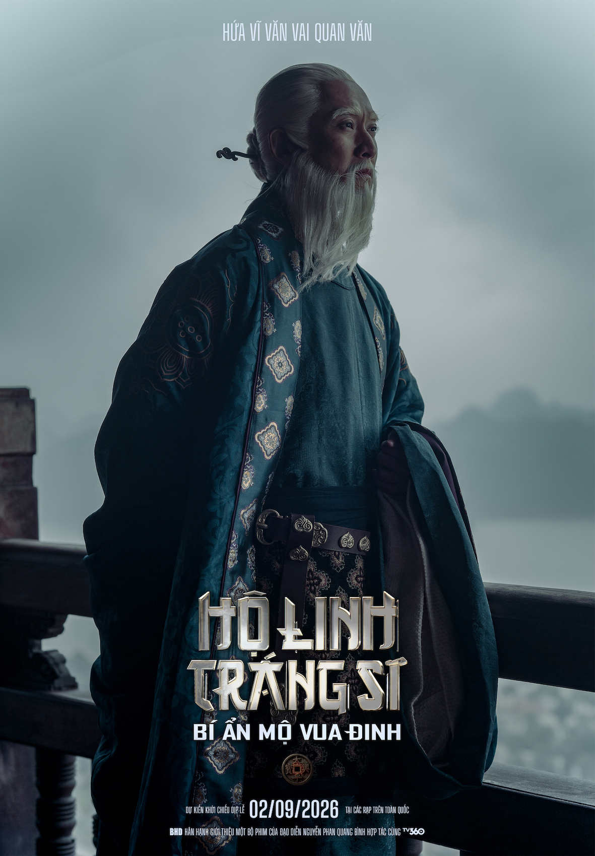 Tạo hình của nhân vật Quan Văn do Hứa Vĩ Văn thủ vai