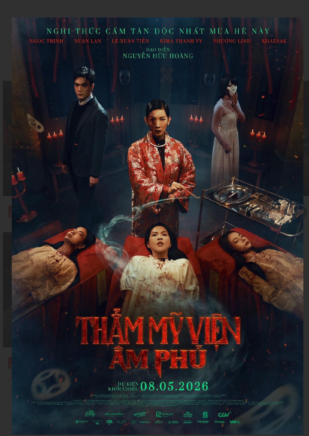 Hình ảnh ám ảnh của poster phim