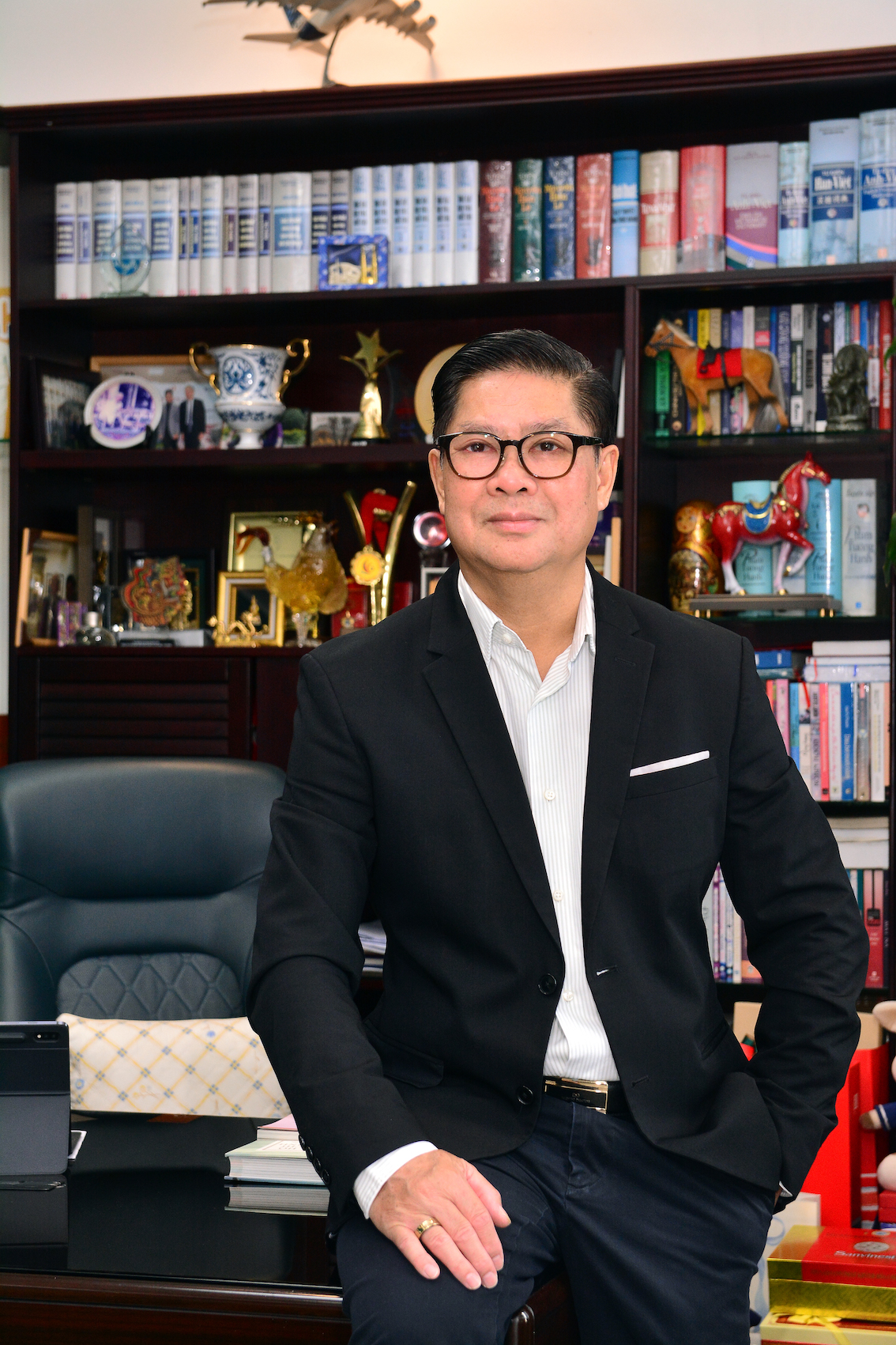 Ông Phạm Minh Thuận, Chủ tịch Hội đồng quản trị công ty cổ phần phát hành sách TPHCM 