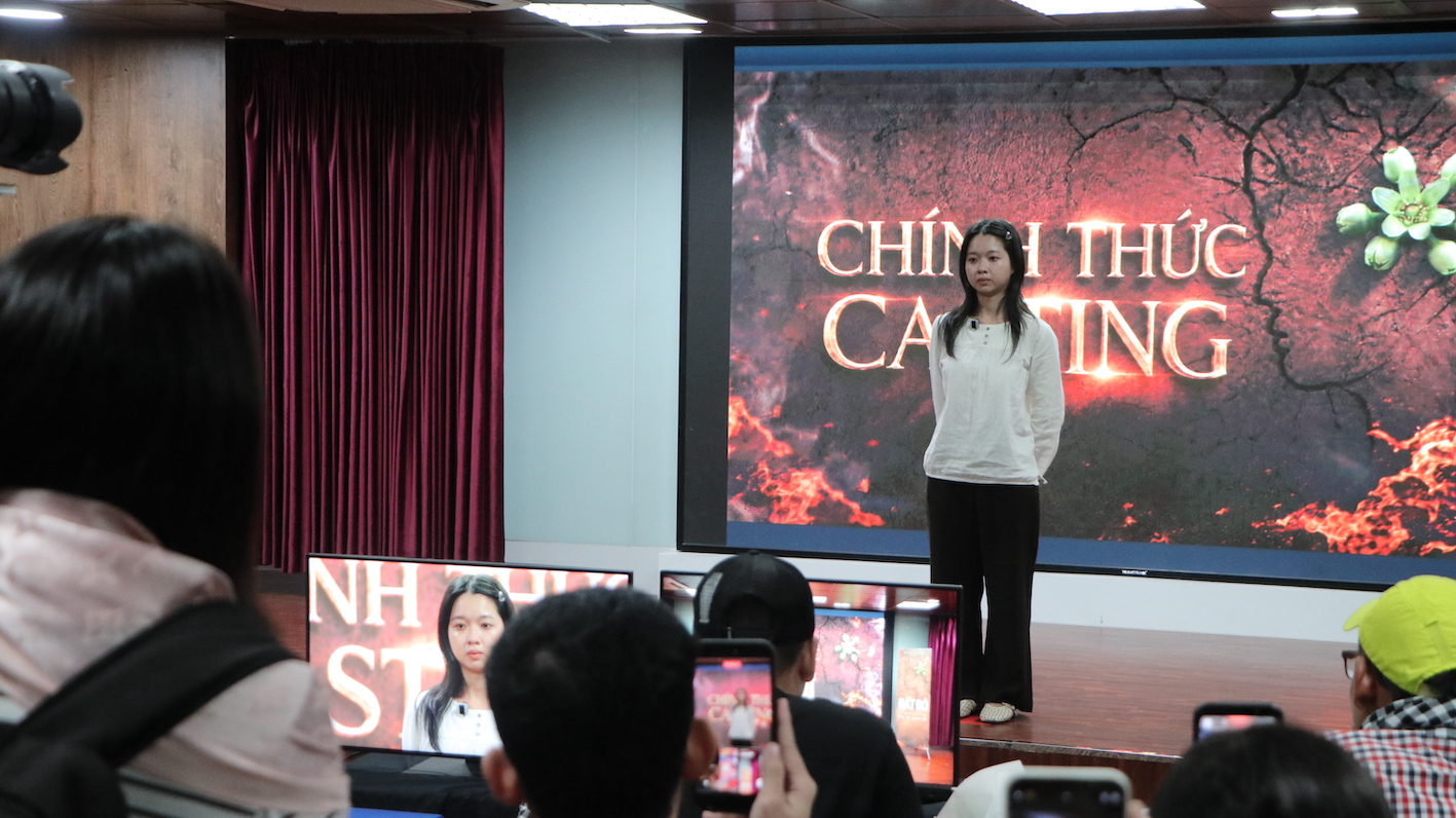 Buổi casting thu hút nhiều gương mặt trẻ tham gia 
