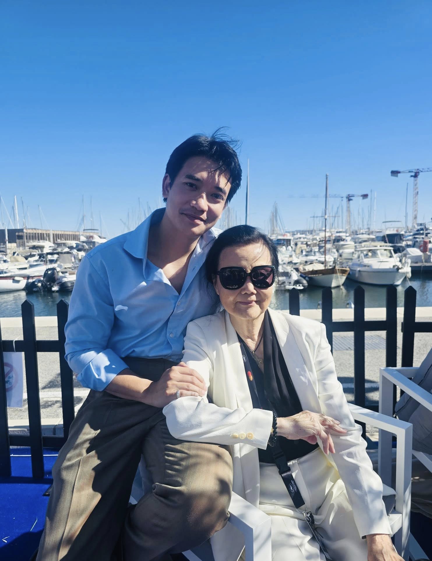 Nam diễn viên Samuel An và Ngôi sao Kiều Chinh