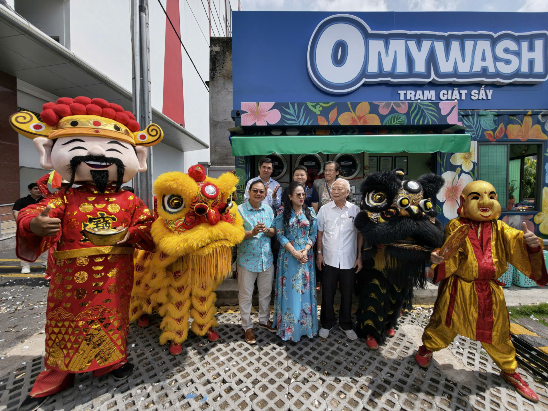 Mô hình Trạm giặt sấy cung cấp dịch vụ tiện ích cho người dân ở các khu đô thị đông đúc, thiếu không gian