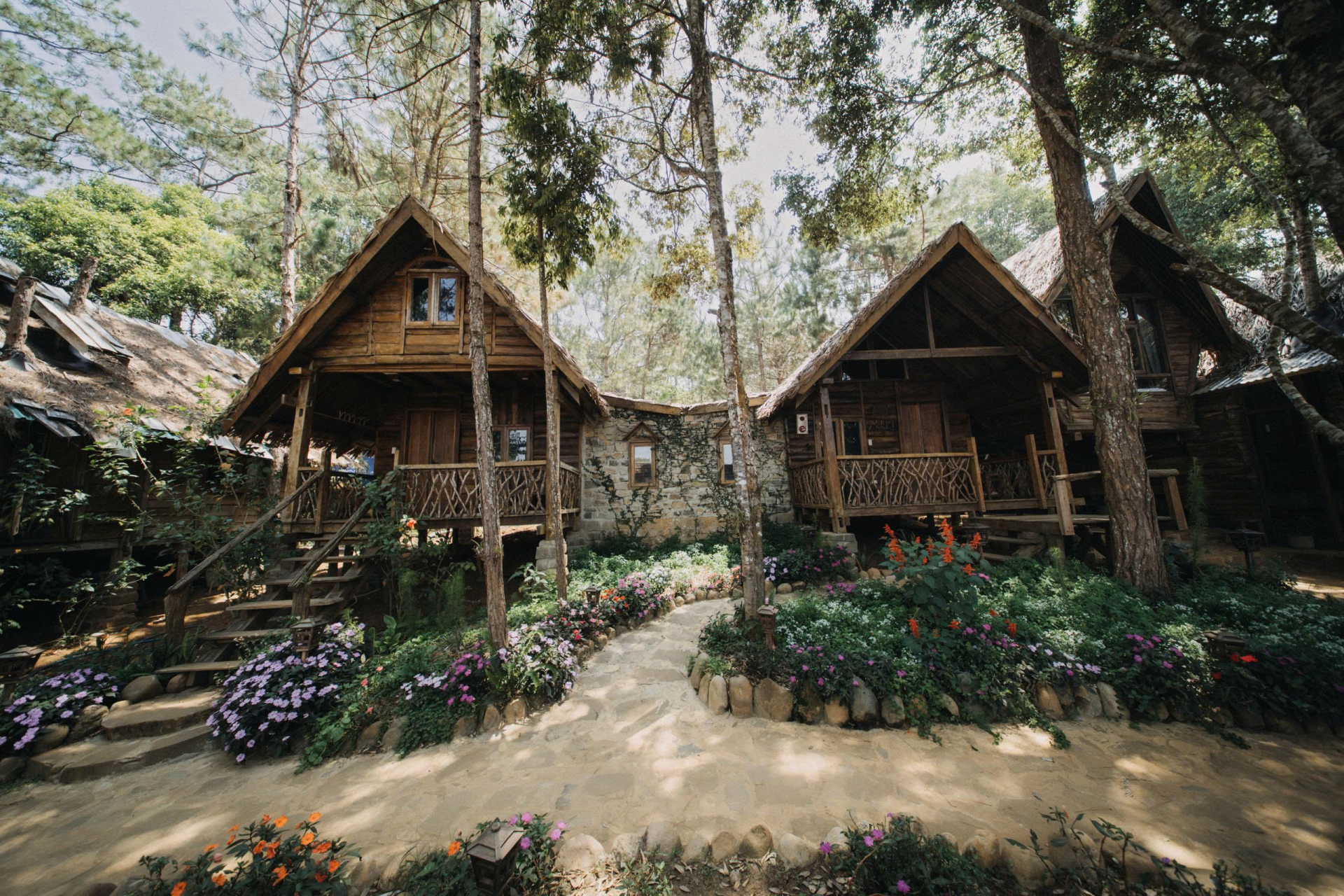 Không gian xanh mát của Sóc House luôn mang đến du khách những khoảnh khắc khó quên
