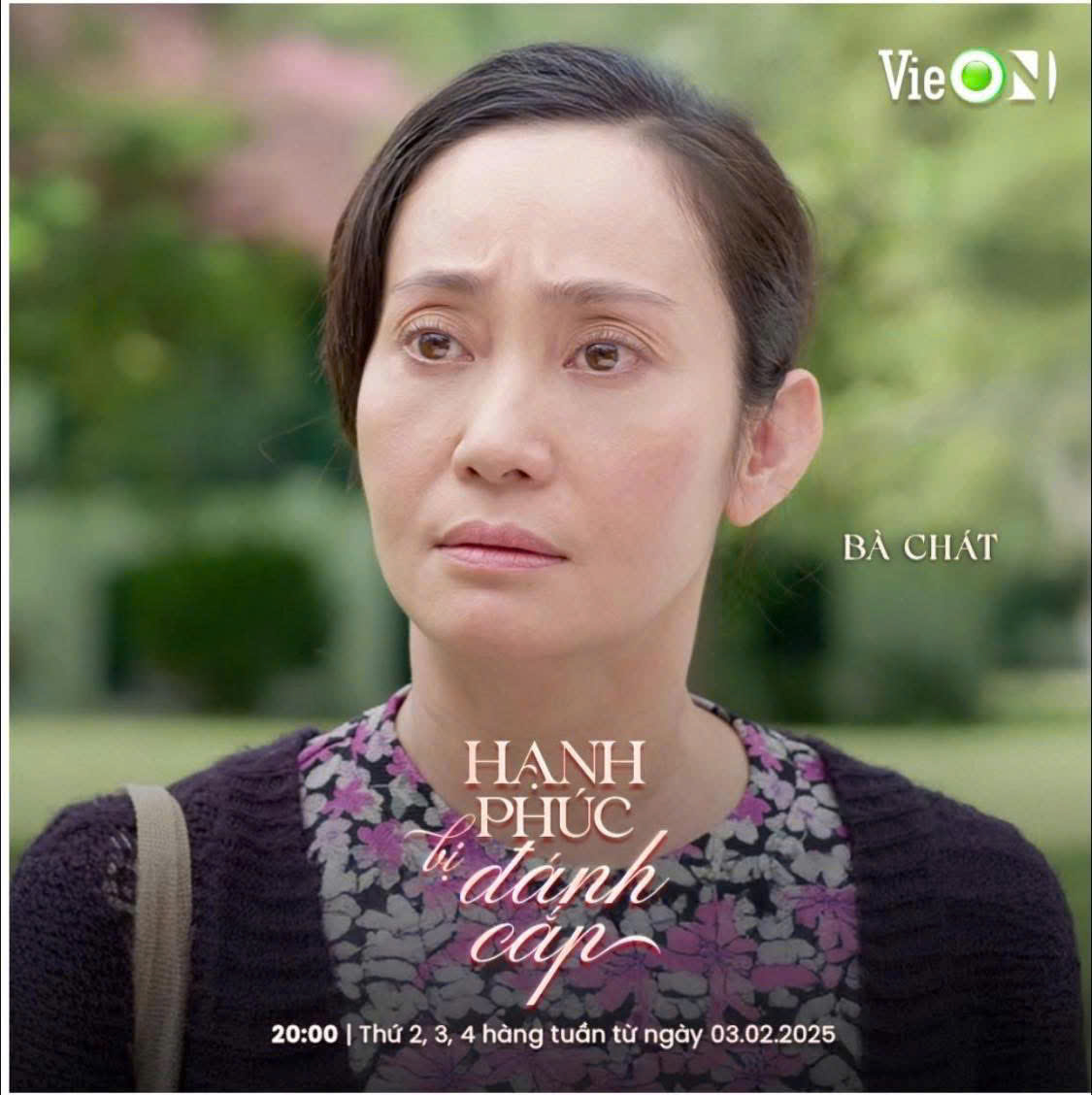 NS Hạnh Thuý vai bà Chát trong Hạnh phúc bị đánh cắp