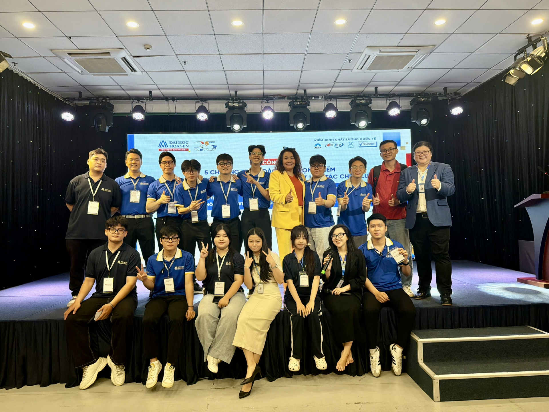 Tổ chức sự kiện cùng Sinh viên ngành Kinh tế thể thao - Đại học Hoa Sen