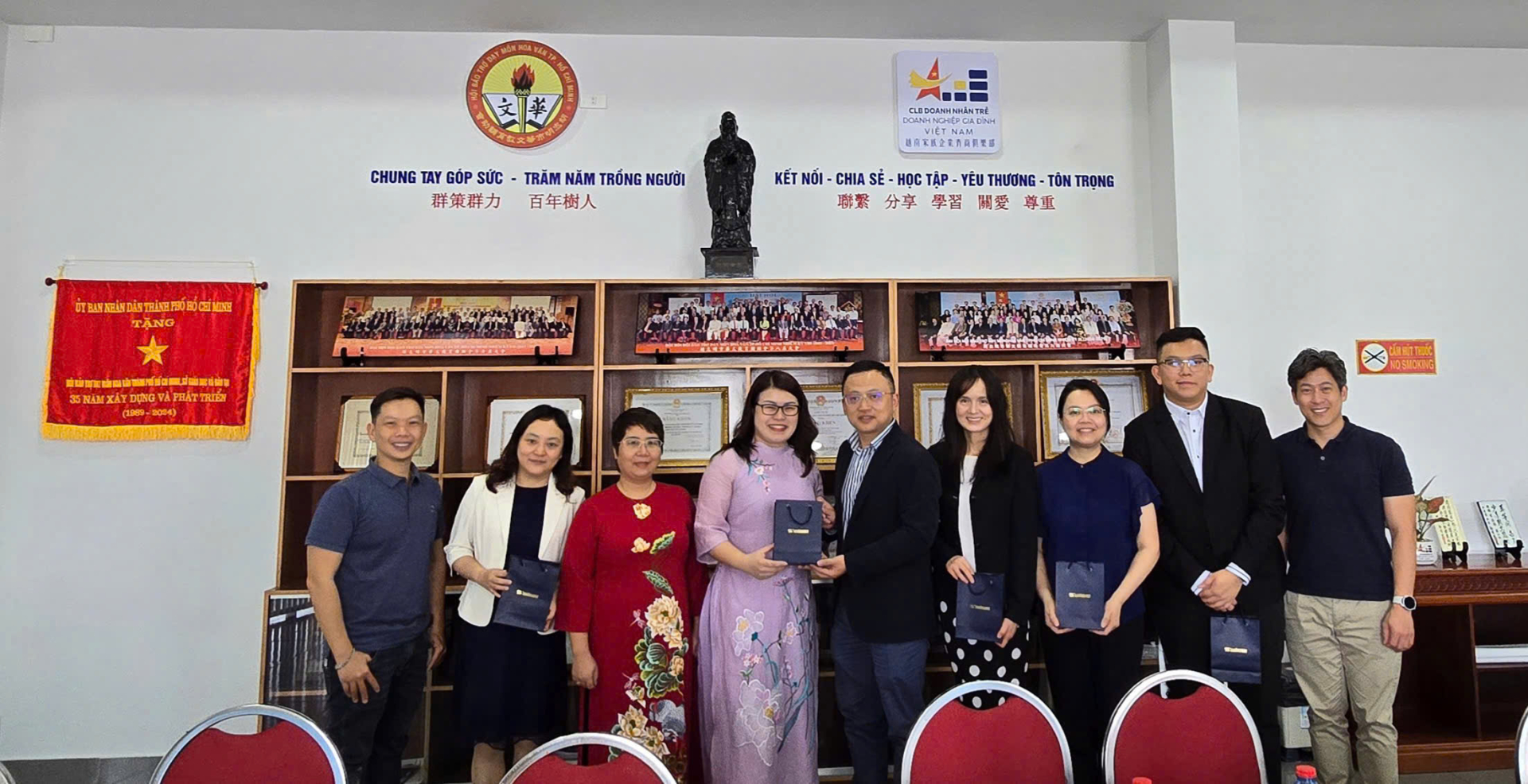 Tiếp đoàn trường Đại học Macau đến khảo sát tại Việt Nam