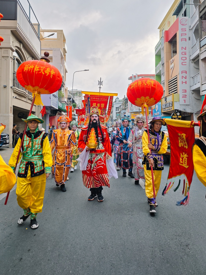 Lễ hội Nguyên tiêu là một trong số những lễ hội truyền thống của văn hóa Trung Hoa mà di dân người Hoa mang theo trong hành trang đến vùng đất Nam Bộ. Ảnh: TUK