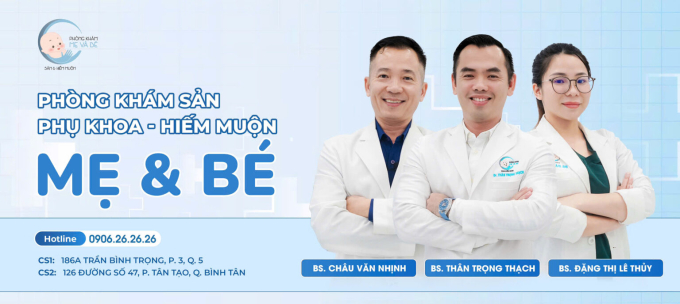 Phòng khám Sản phụ khoa hiếm muộn Mẹ và Bé bị xử phạt. 