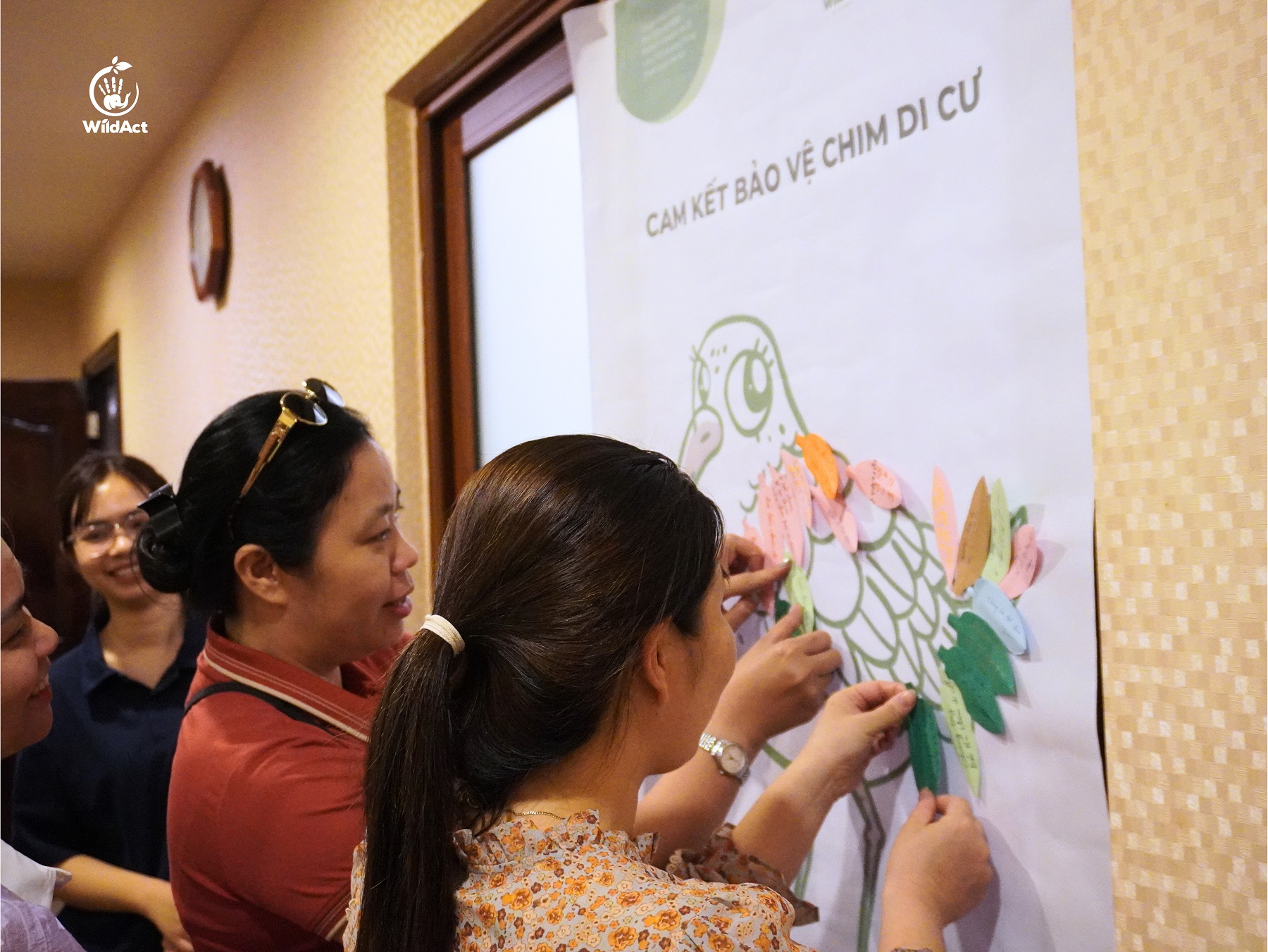 Sáng kiến bản địa, người phụ nữ sẽ chung tay bảo vệ loài chim thiên nhiên. 