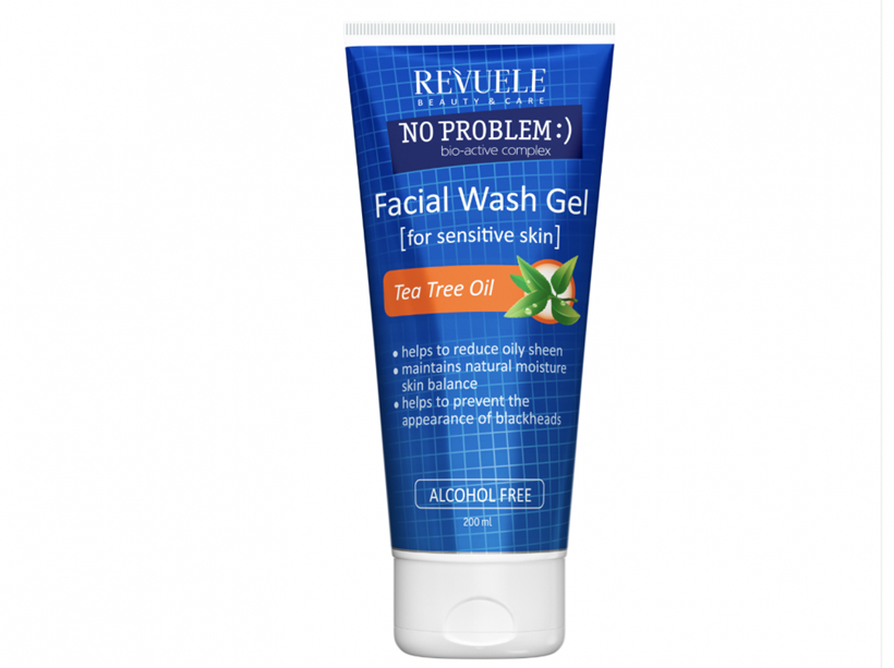 Sản phẩm Revuele No Problem Facial Wash Gel Tea Tree Oil, tuýp 200ml, chưa được cấp số tiếp nhận Phiếu công bố sản phẩm mỹ phẩm.