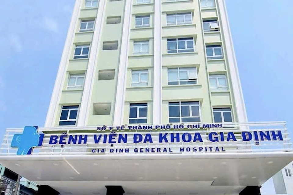 Bệnh viện Đa khoa Gia Định nơi xảy ra tai biến hút mỡ bụng người nước ngoài. 