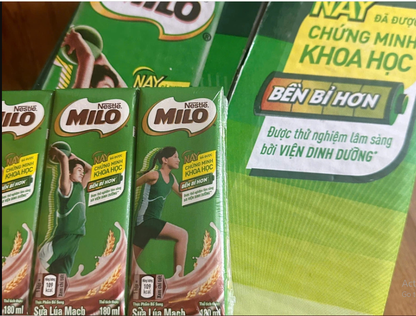 Nestlé Milo đang khiến dư luận dậy sóng do liên quan đến nội dung quảng cáo sản phẩm Milo.