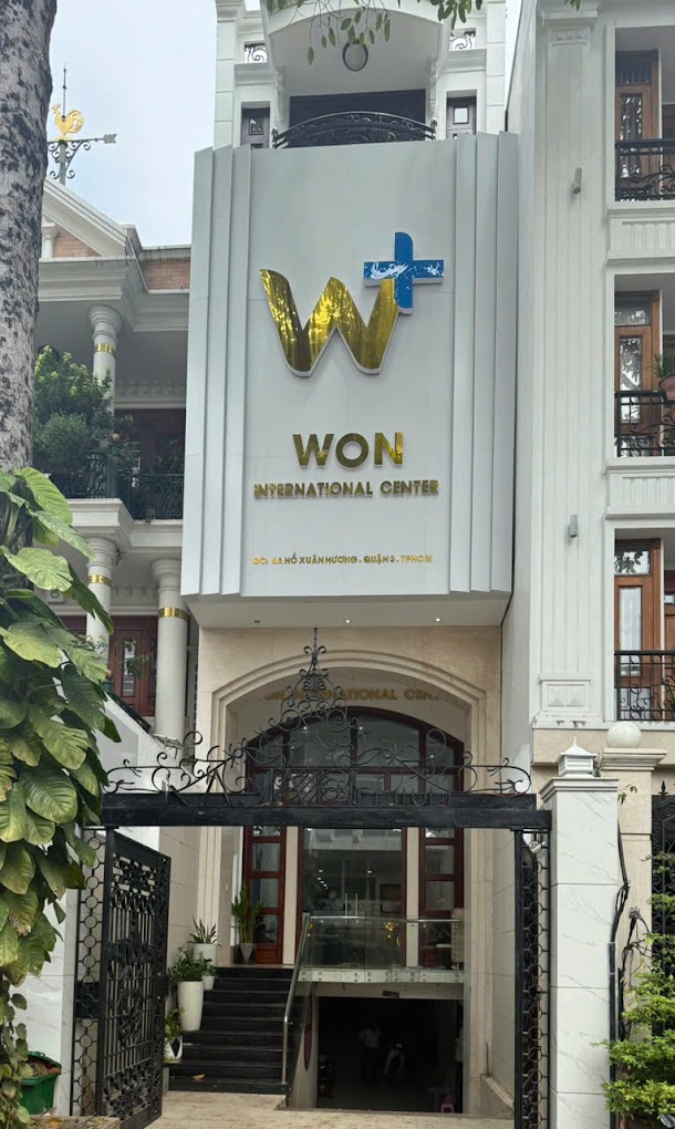 Cơ sỏ thẩm mỹ Won International Center, nơi xảy ra sai phạm. 