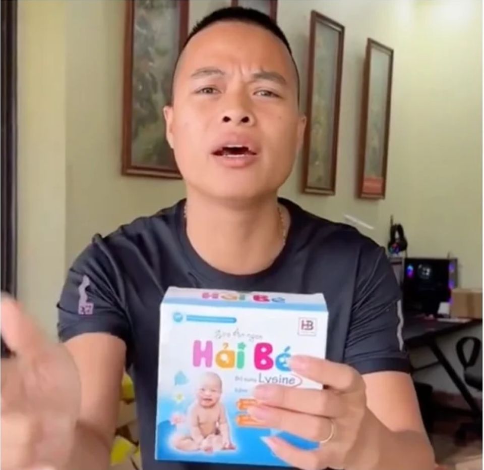 Yêu cầu gỡ bỏ sản phẩm siro ăn ngon Hải Bé khỏi nền tảng thương mại điện tử.