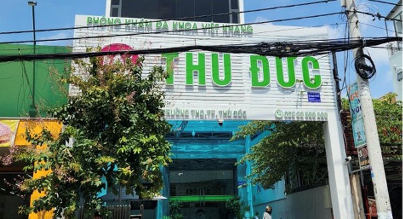 Phòng khám Đa khoa thuộc Công ty TNHH Phòng khám đa khoa Việt Khang Thủ Đức bị kiểm tra, xử lý điểm nóng phòng khám có dấu hiệu “vẽ bệnh vòi tiền
