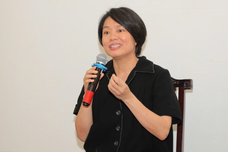 Bà Hoàng Thị Kim Châu – Giám đốc Công ty Cổ phần Chế biến Thủy Hải Sản Liên Thành.