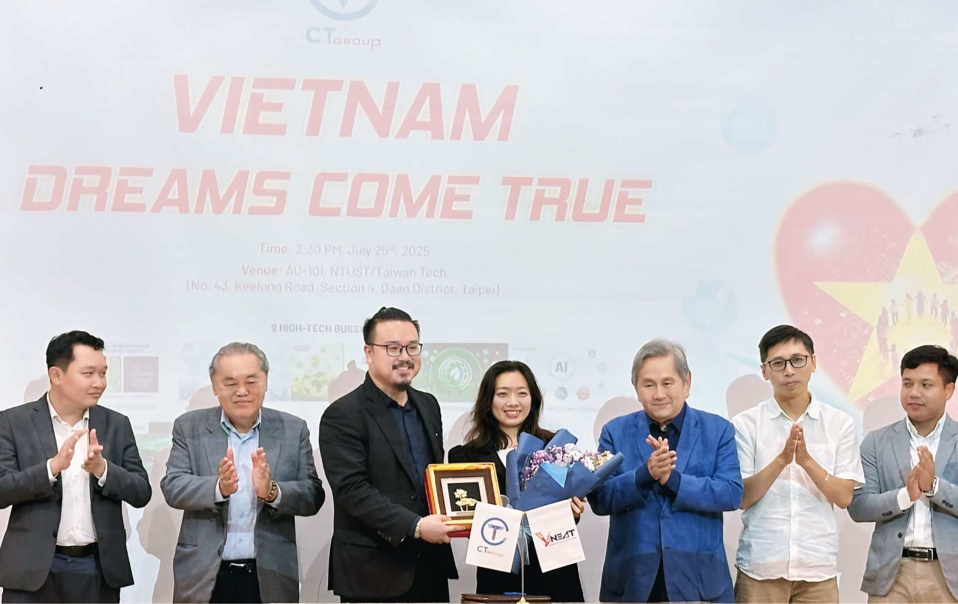 CT Group ký kết hợp tác với Hội Chuyên gia và Tri thức Việt Nam tại Đài Loan (Trung Quốc)