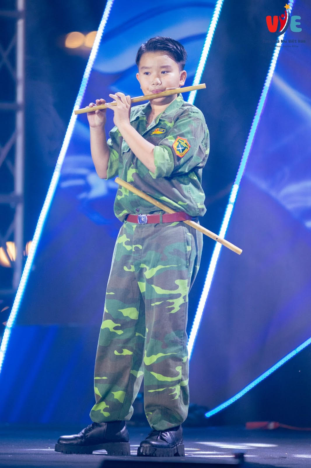 Thí sinh nhí Phạm Xuân Phước.