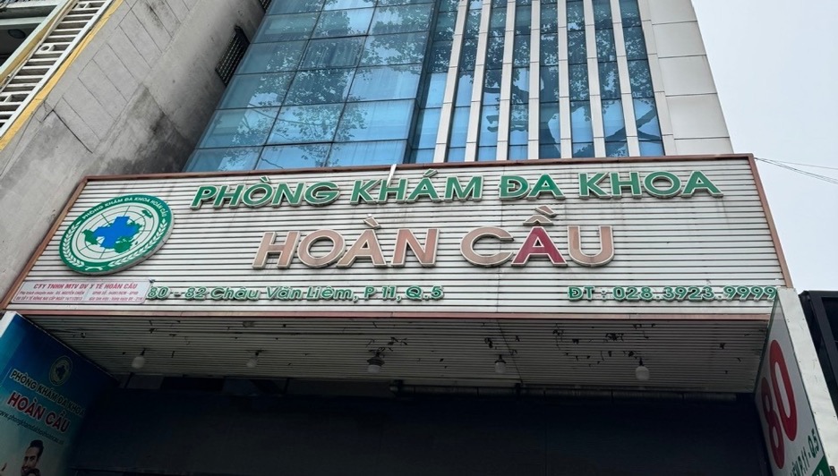 Phòng khám Hoàn Cầu là điểm nóng 