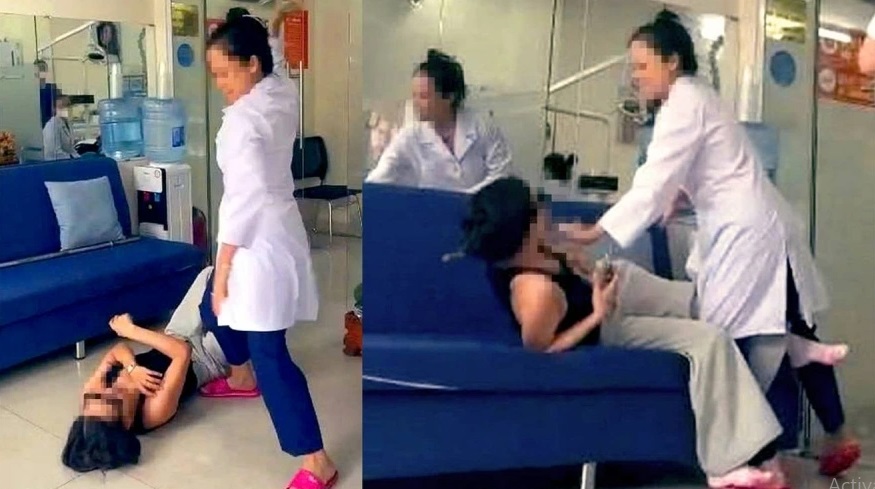 Nữ bác sĩ tấn công bệnh nhân của mình. 