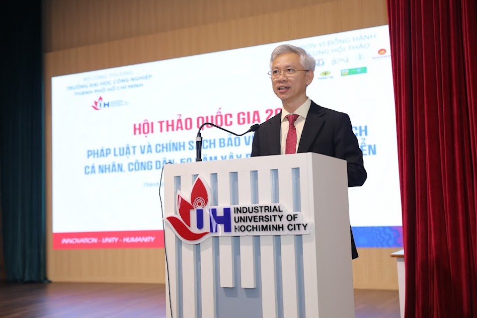 Tiến sĩ Lê Minh Hùng – Trưởng Khoa Luật và Khoa học Chính trị tại Trường Đại học Công nghiệp TP Hồ Chí Minh.