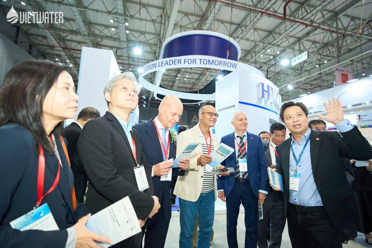 Triển lãm thu hút nhiều doanh nghiệp trong và quốc tế. 