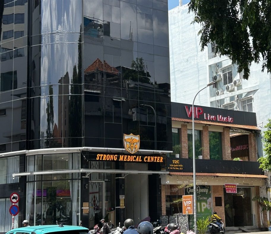 Địa điểm 72D Trần Quốc Toản, phường Xuân Hòa là điểm nóng về sai phạm hoạt động thẩm mỹ. Ảnh: Cẩm Viên. 