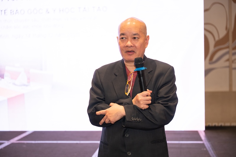 PGS.TS.BS Phan Toàn Thắng chia sẻ những thông tin về ứng dụng tế bào gốc, y học tái tạo