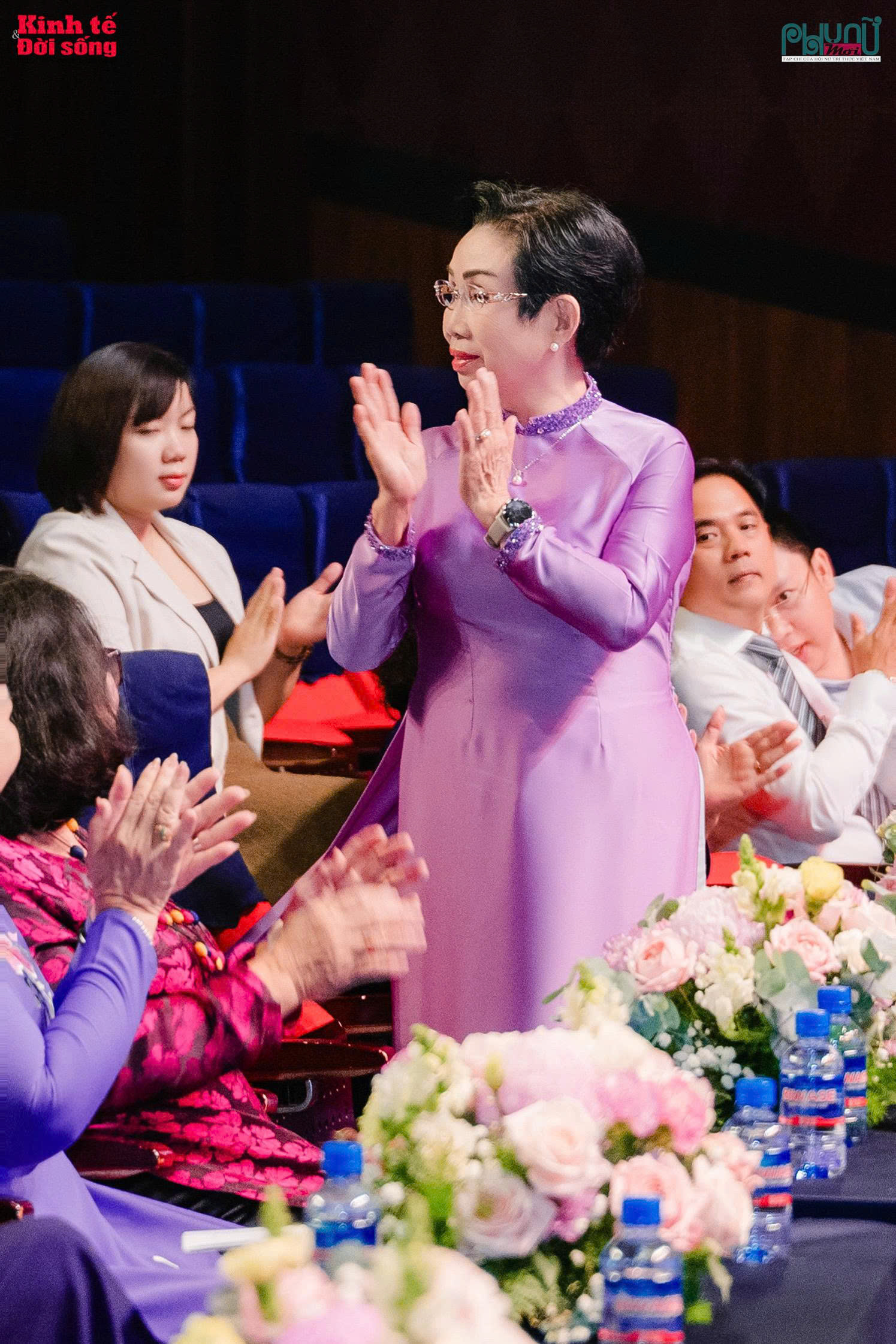 Chương trình có sự tham dự của PGS.TS Trương Thị Hiền,  Chủ tịch Hội Nữ trí thức TP.HCM. 