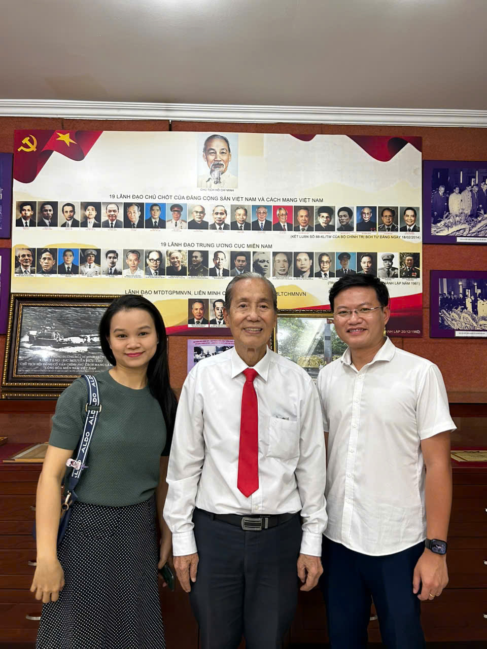 Nhà lưu niệm của cố Luật sư Nguyễn Hữu Thọ thường xuyên được các thế hệ trẻ viếng thăm. 