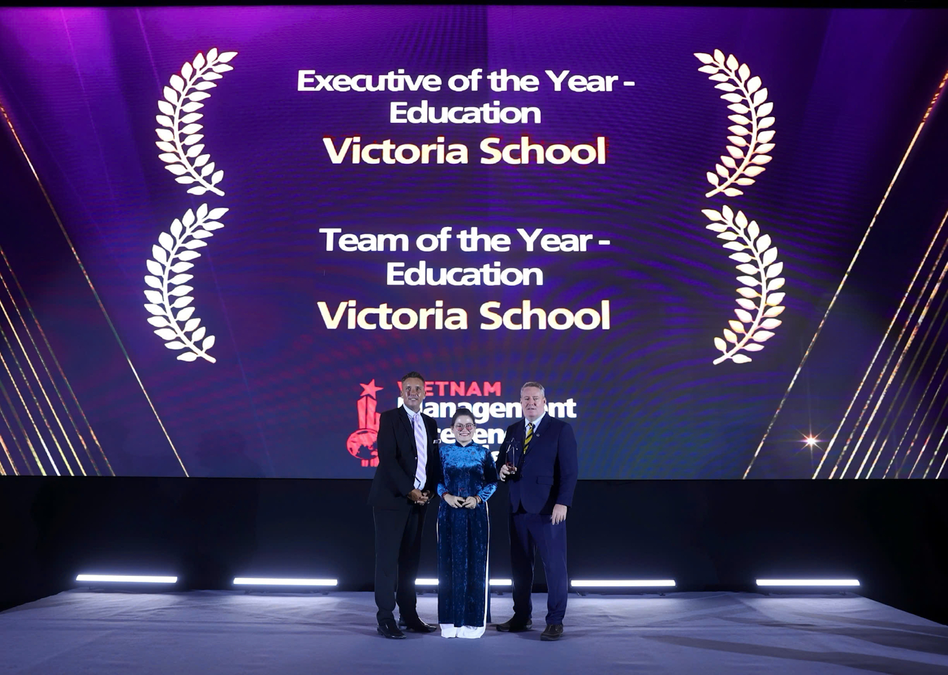 Victoria School System giành hai giải thưởng tại Asian Management Excellence Awards 2026.