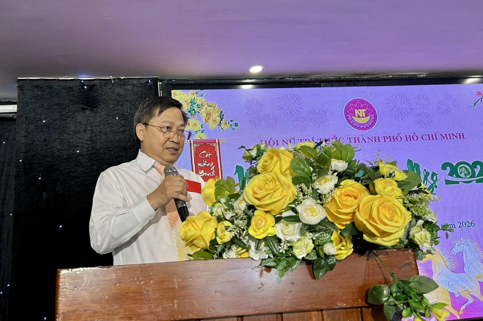 GS.TS Nguyễn Văn Phước, Chủ tịch Liên hiệp các Hội Khoa học và Kỹ thuật TP.HCM chia sẻ tại chương trình