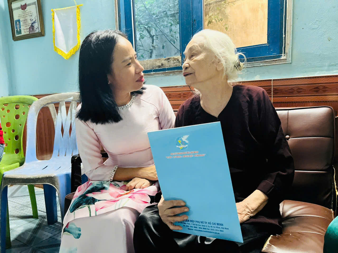 Chương trình hành động của bà Thanh Trúc luôn hướng đến phụ nữ và những người yếu thế.