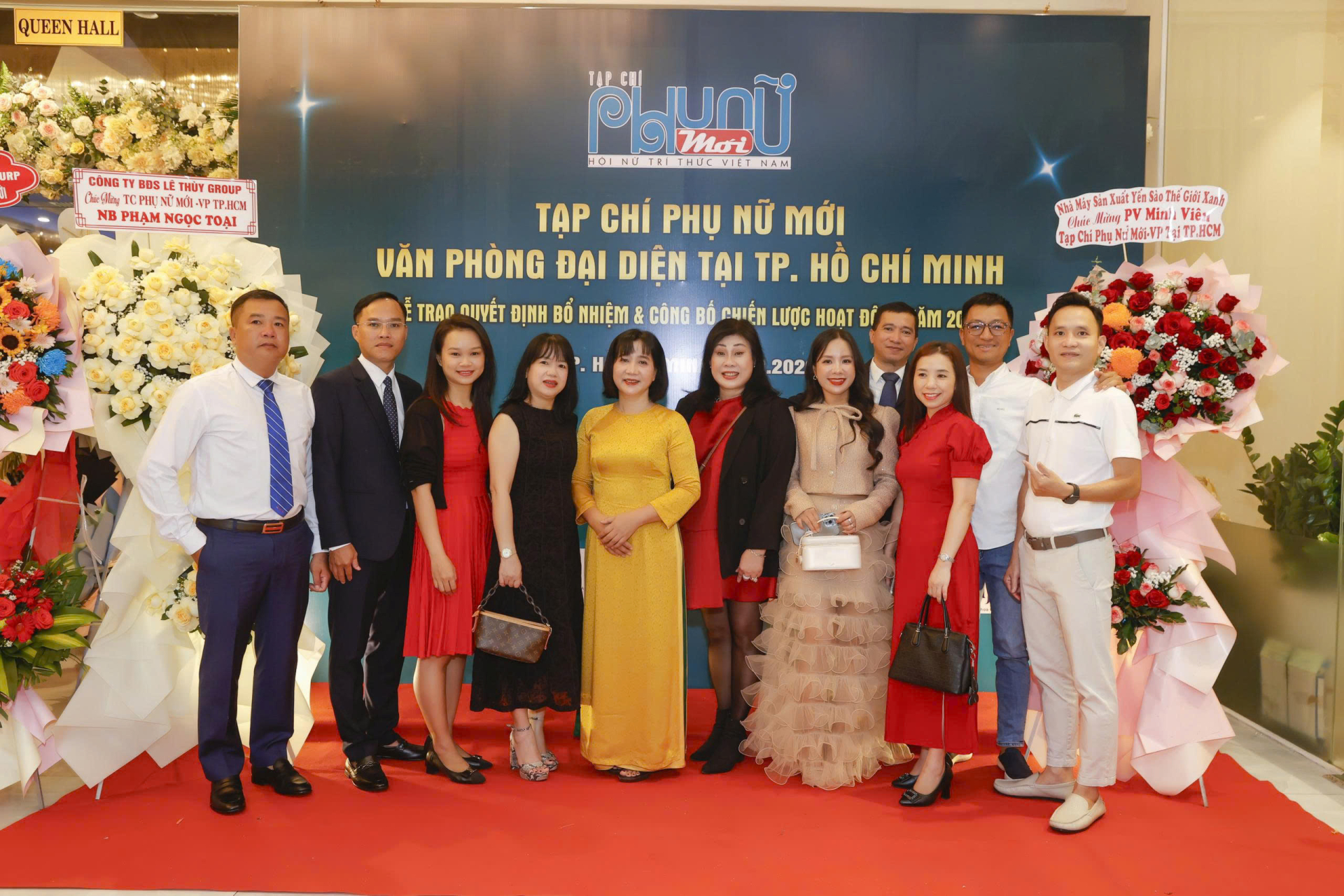 Buổi lễ cũng là dịp Tạp chí Phụ Nữ Mới tri ân các đối tác. 