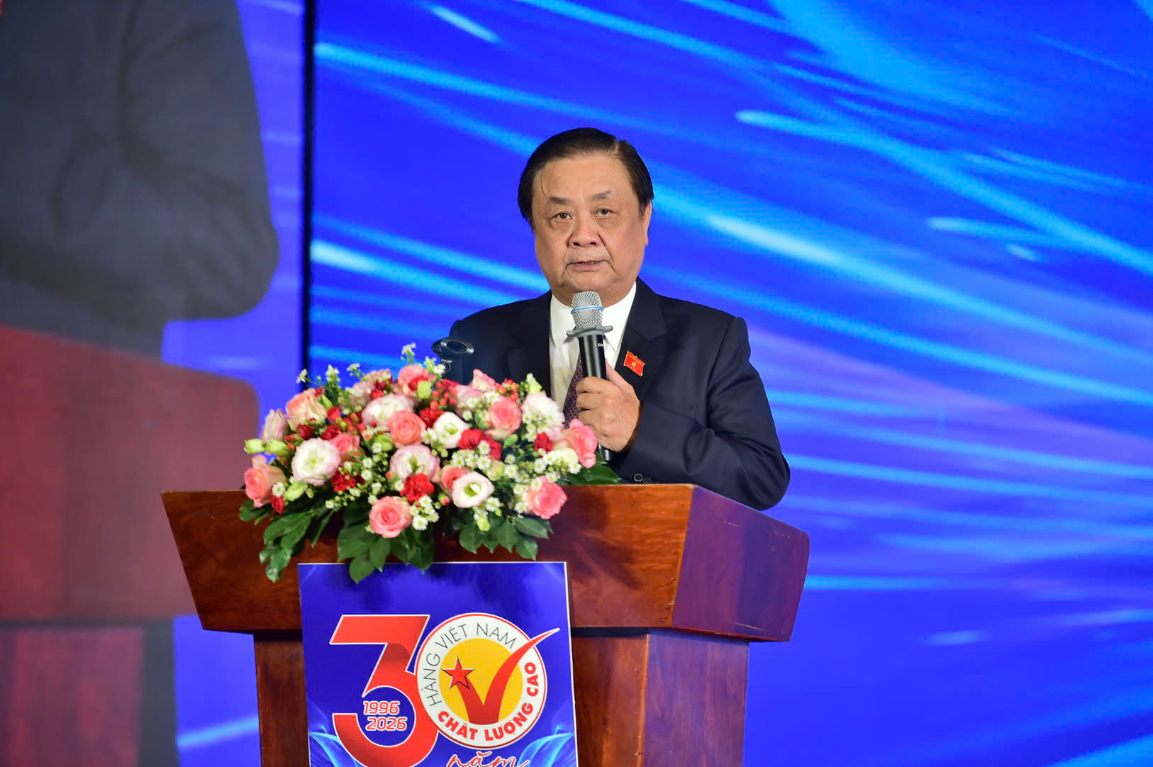 ông Lê Minh Hoan, Phó Chủ tịch Quốc hội phát biểu tại chương trình.