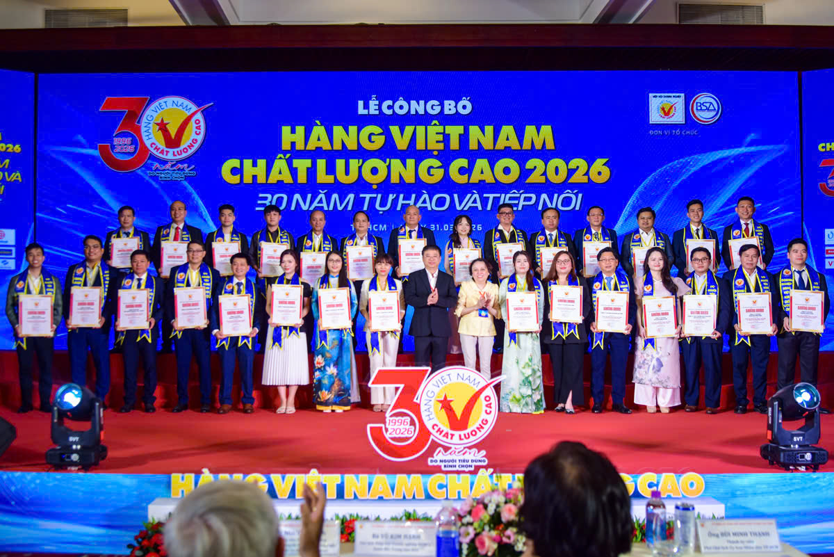 Lễ công bố danh hiệu HVNCLC 2026.