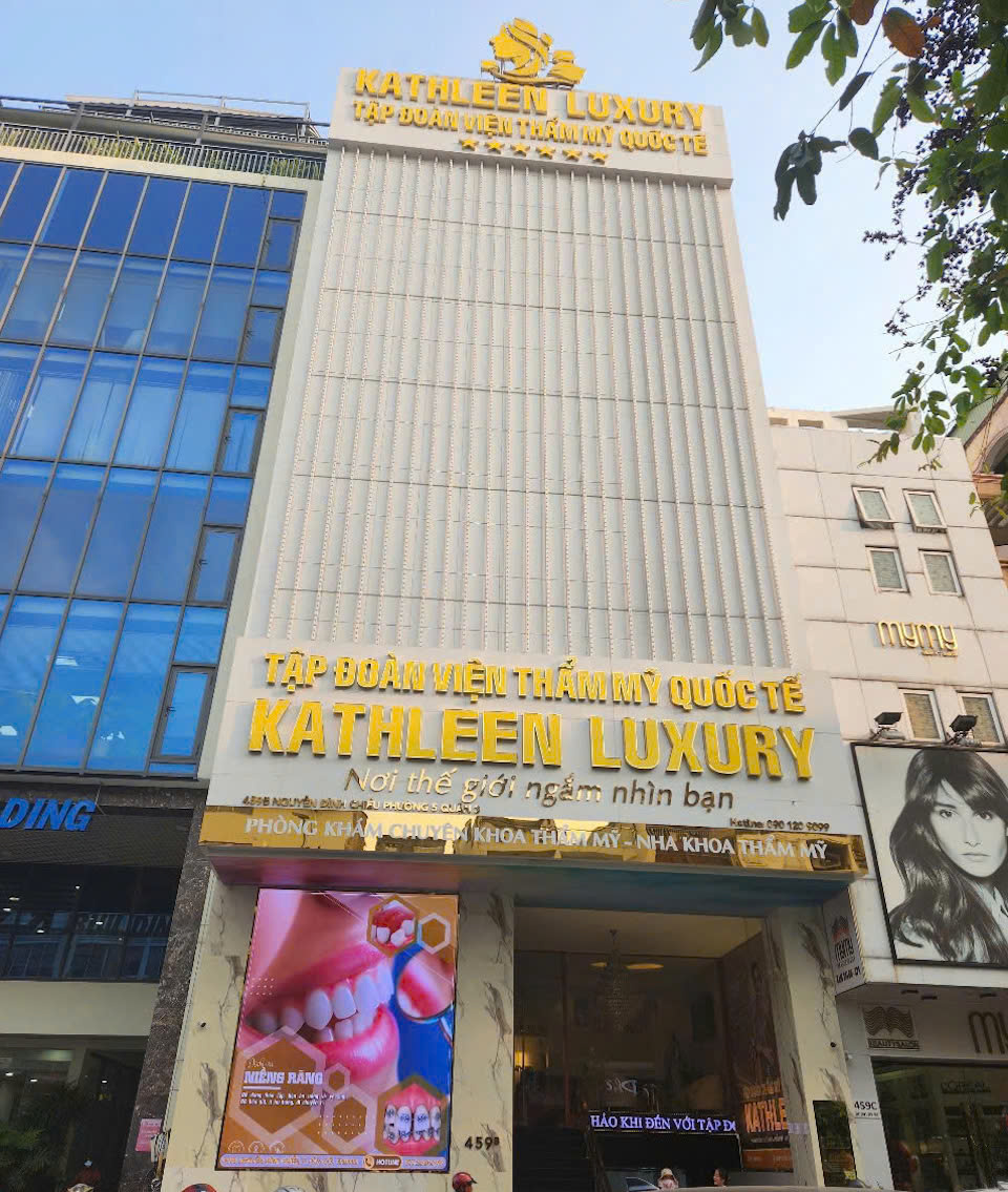 Phòng khám Kathleen Luxury hoạt động tại địa chỉ 459B Nguyễn Đình Chiểu, phường Bàn Cờ, TP Hồ Chí Minh. Ảnh: Cẩm Viên.
