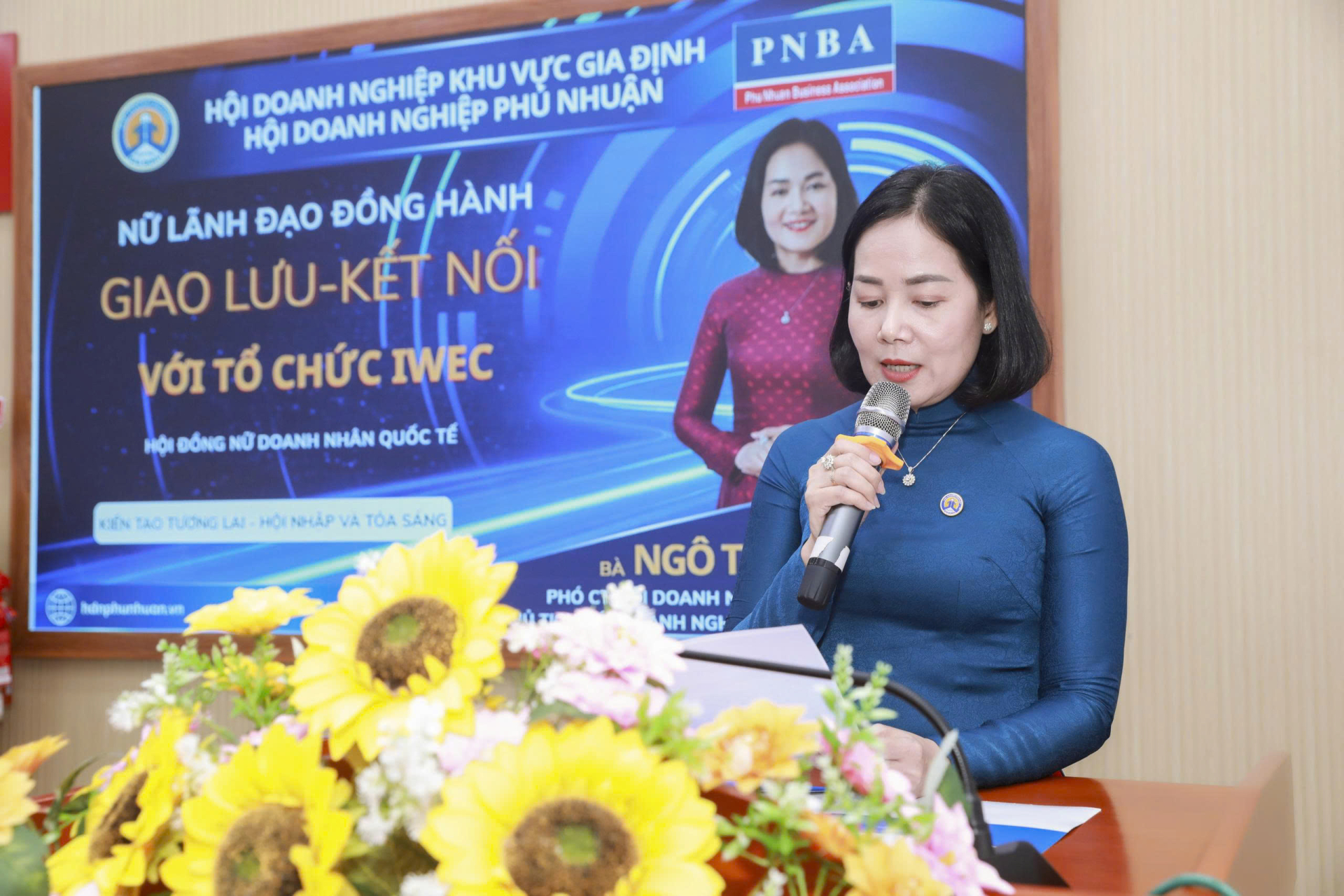 ThS. Ngô Thanh Hạnh, Phó Chủ tịch Hội Doanh nghiệp khu vực Gia Định - Chủ tịch Hội Doanh nghiệp phường Hạnh Thông.